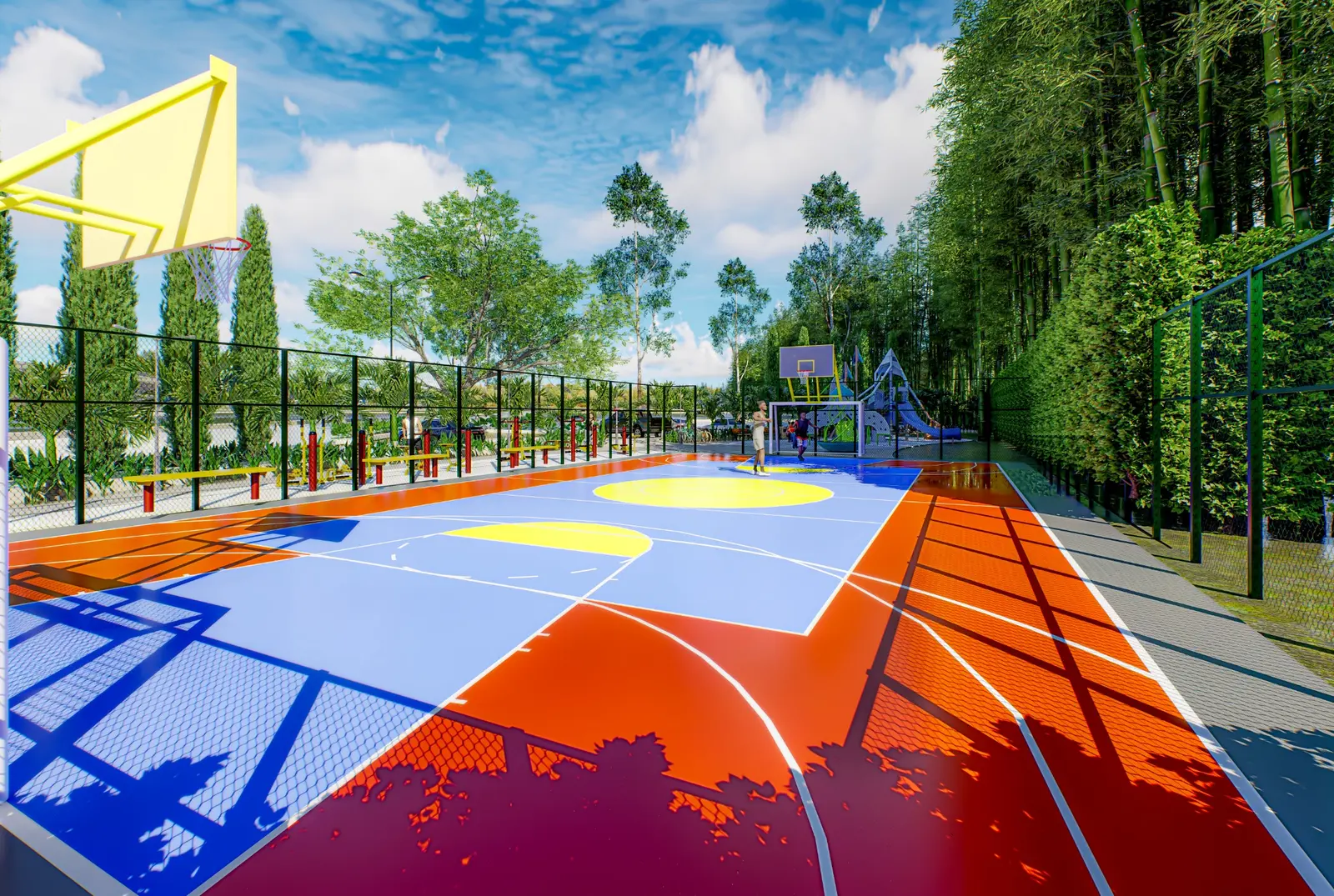 Cancha deportiva múltiple de Veranorte
